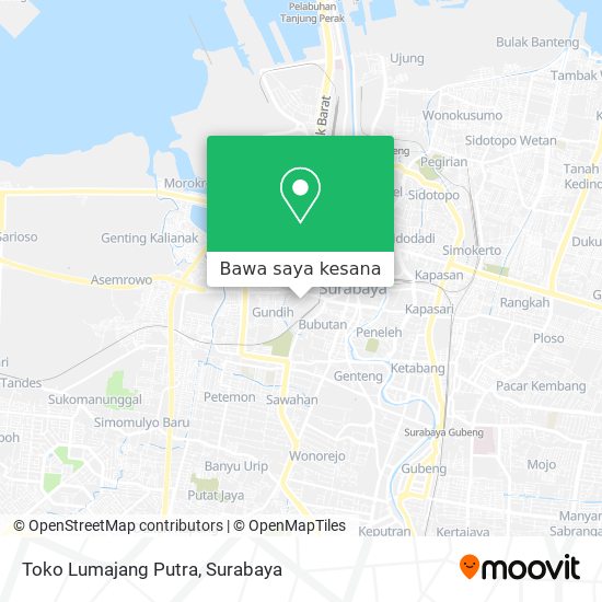 Peta Toko Lumajang Putra