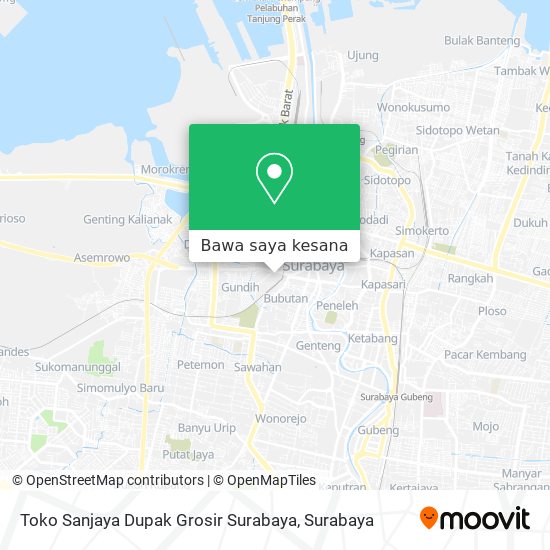 Peta Toko Sanjaya Dupak Grosir Surabaya