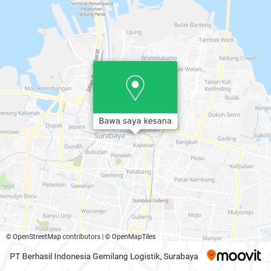 Peta PT Berhasil Indonesia Gemilang Logistik