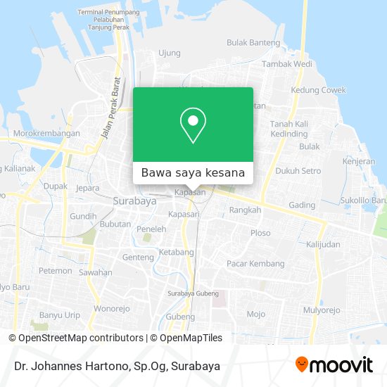 Peta Dr. Johannes Hartono, Sp.Og