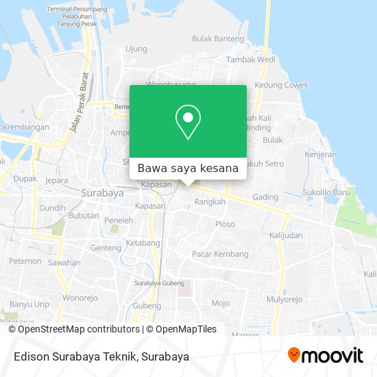 Peta Edison Surabaya Teknik