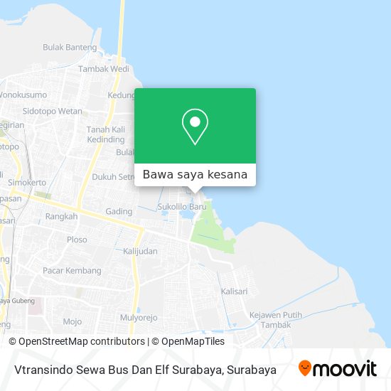 Peta Vtransindo Sewa Bus Dan Elf Surabaya