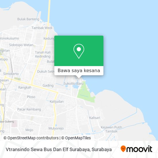 Peta Vtransindo Sewa Bus Dan Elf Surabaya