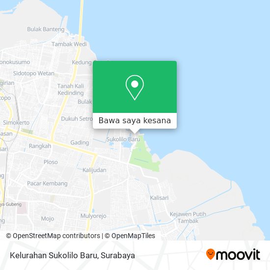 Peta Kelurahan Sukolilo Baru