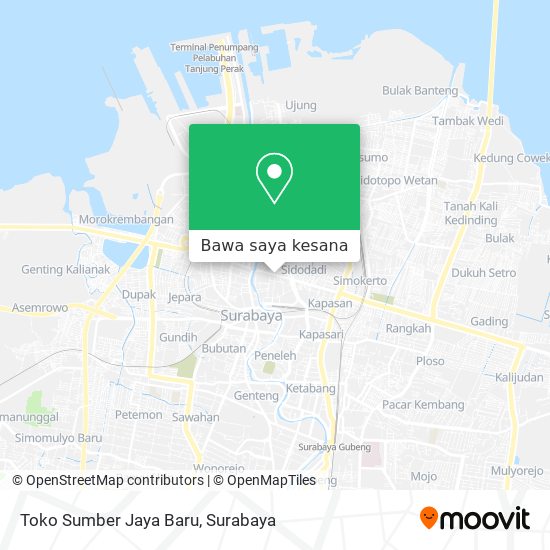 Peta Toko Sumber Jaya Baru