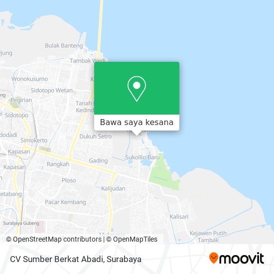 Peta CV Sumber Berkat Abadi