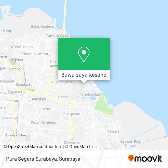 Peta Pura Segara Surabaya