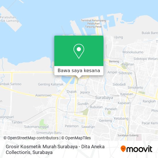 Peta Grosir Kosmetik Murah Surabaya - Dita Aneka Collection's