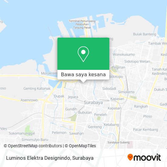 Peta Luminos Elektra Designindo