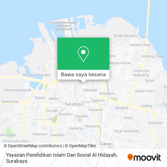 Peta Yayasan Pendidikan Islam Dan Sosial Al Hidayah