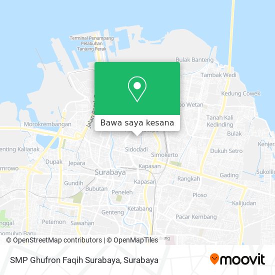 Peta SMP Ghufron Faqih Surabaya