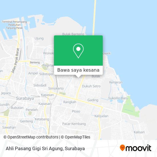 Peta Ahli Pasang Gigi Sri Agung