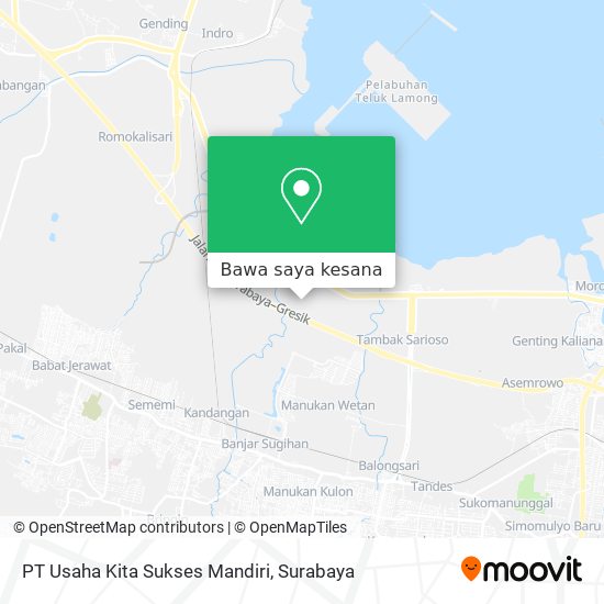Peta PT Usaha Kita Sukses Mandiri