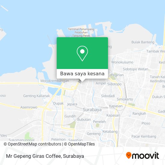Peta Mr Gepeng Giras Coffee