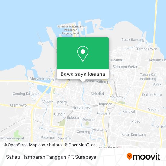 Peta Sahati Hamparan Tangguh PT