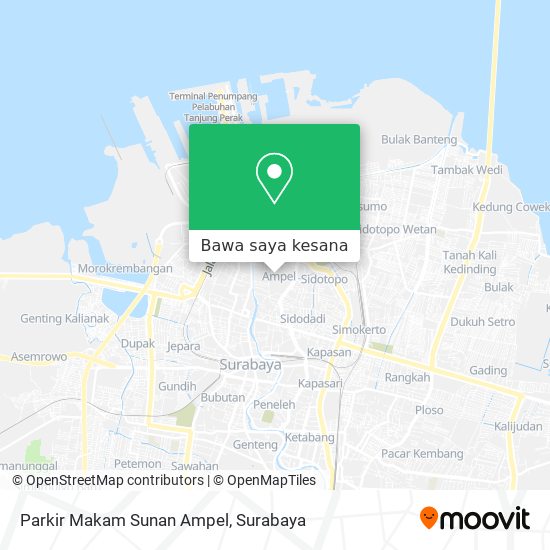 Peta Parkir Makam Sunan Ampel