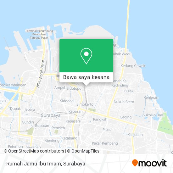 Peta Rumah Jamu Ibu Imam