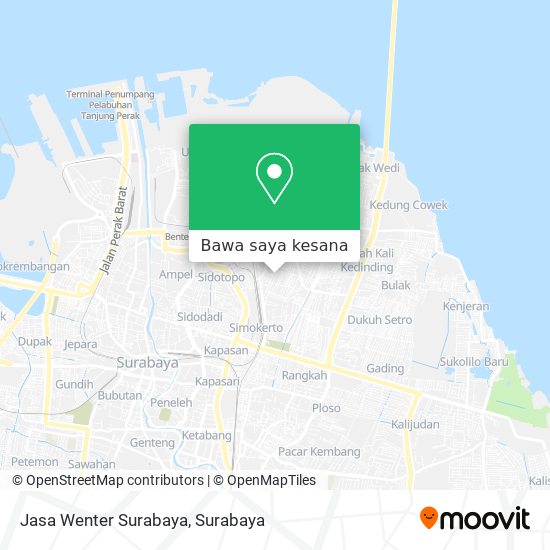 Peta Jasa Wenter Surabaya