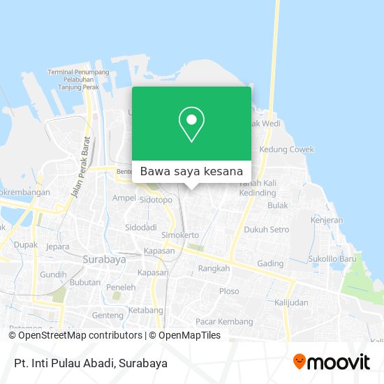 Peta Pt. Inti Pulau Abadi
