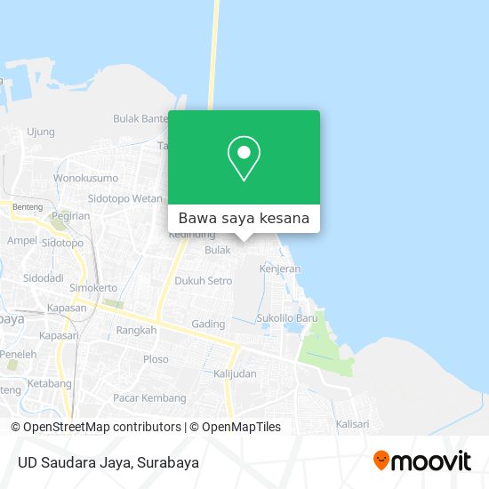 Peta UD Saudara Jaya