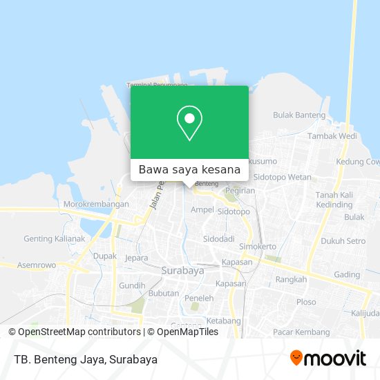 Peta TB. Benteng Jaya