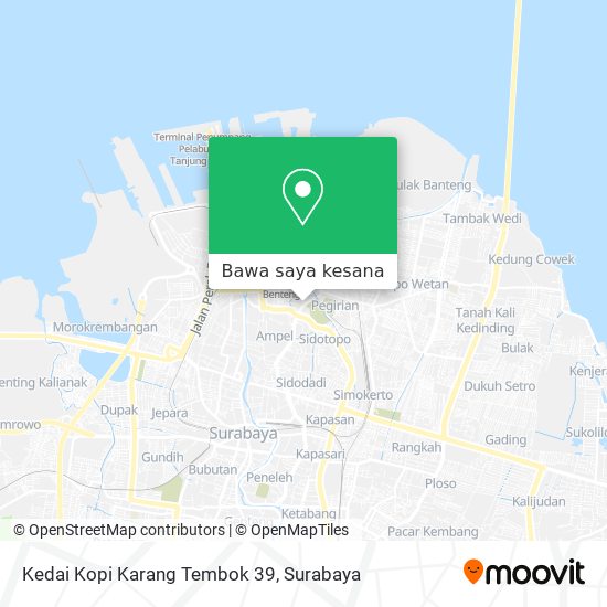 Peta Kedai Kopi Karang Tembok 39