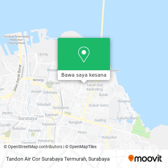 Peta Tandon Air Cor Surabaya Termurah