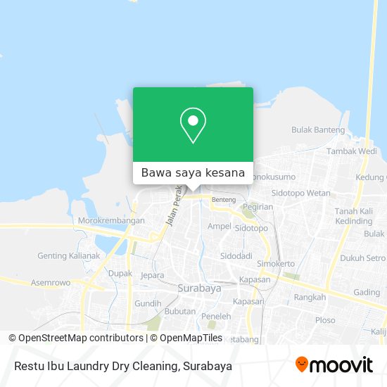 Peta Restu Ibu Laundry Dry Cleaning