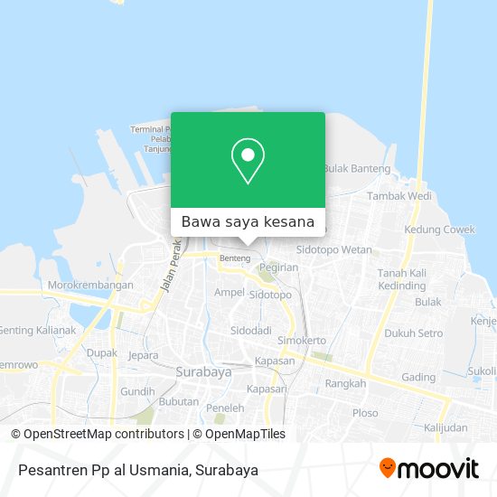 Peta Pesantren Pp al Usmania