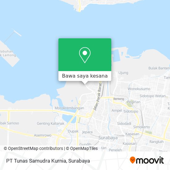 Peta PT Tunas Samudra Kurnia