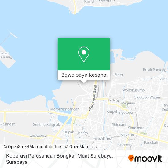 Peta Koperasi Perusahaan Bongkar Muat Surabaya