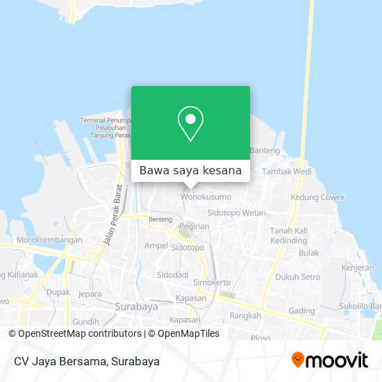 Peta CV Jaya Bersama