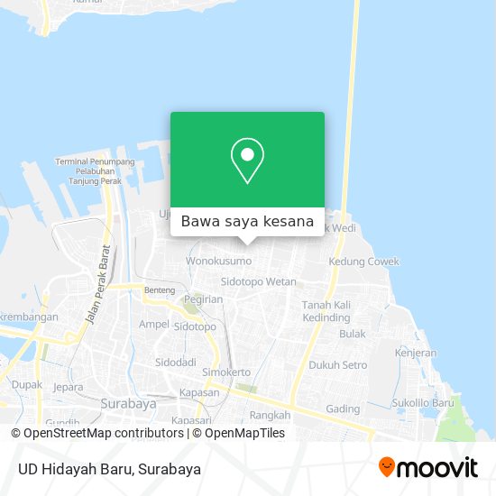 Peta UD Hidayah Baru