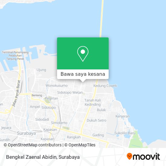 Peta Bengkel Zaenal Abidin