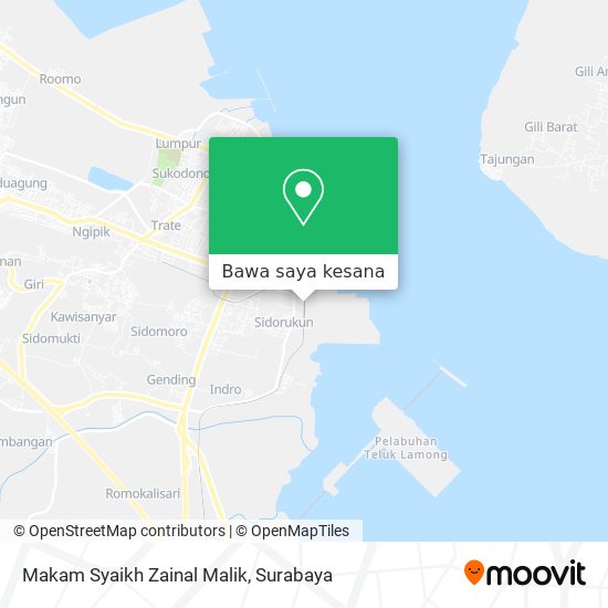 Peta Makam Syaikh Zainal Malik