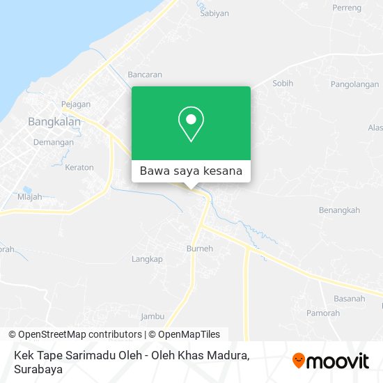 Peta Kek Tape Sarimadu Oleh - Oleh Khas Madura