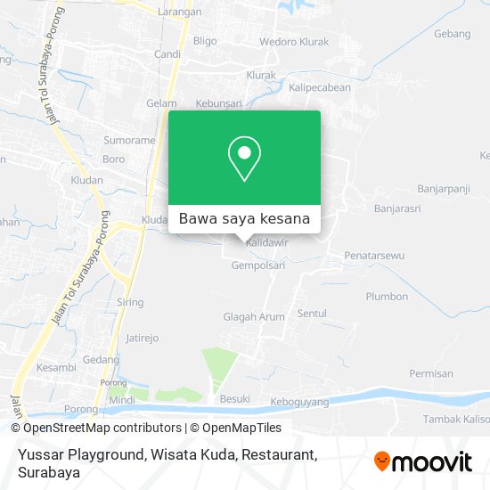 Peta Yussar Playground, Wisata Kuda, Restaurant