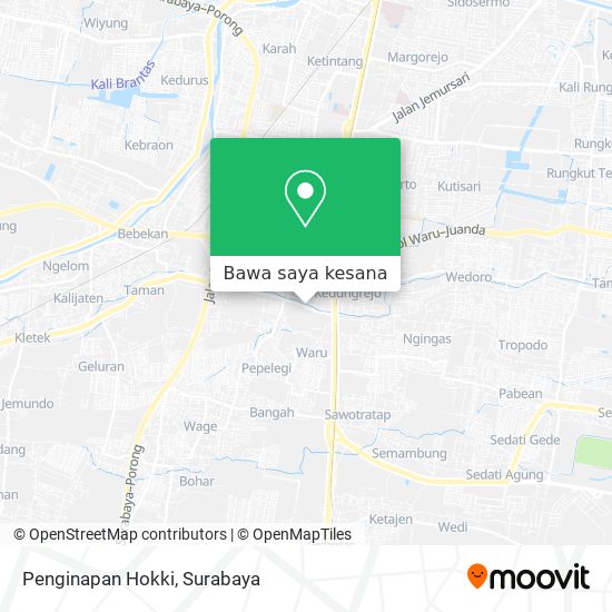 Peta Penginapan Hokki