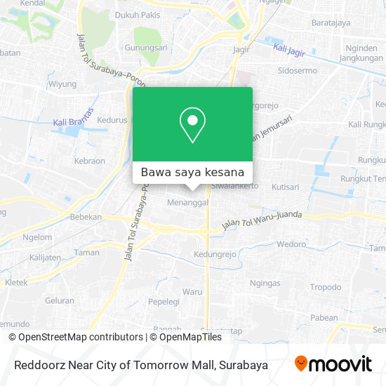 Peta Reddoorz Near City of Tomorrow Mall