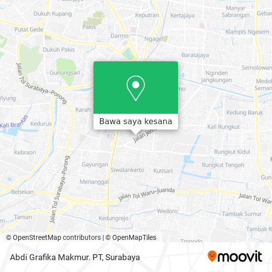 Peta Abdi Grafika Makmur. PT