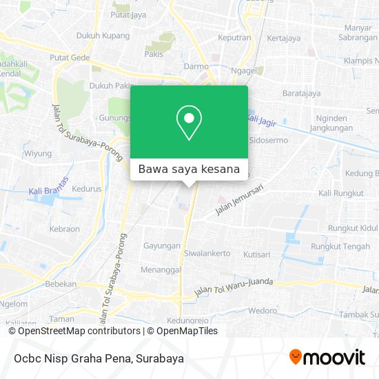 Peta Ocbc Nisp Graha Pena