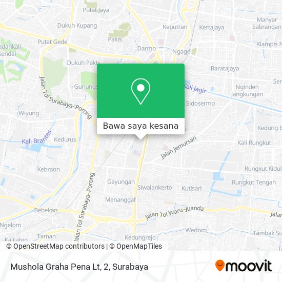 Peta Mushola Graha Pena Lt, 2