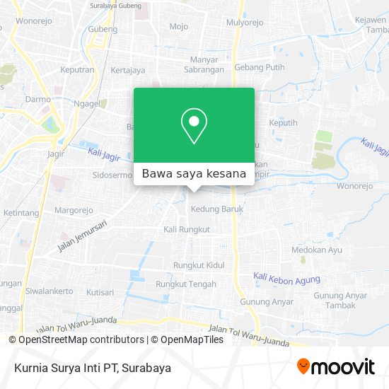 Peta Kurnia Surya Inti PT