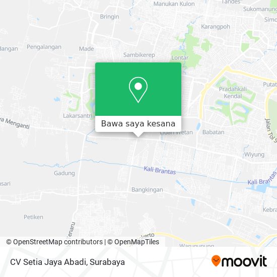 Peta CV Setia Jaya Abadi