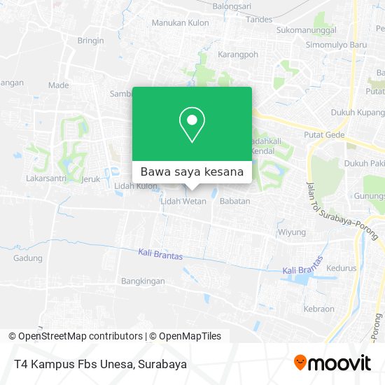 Peta T4 Kampus Fbs Unesa