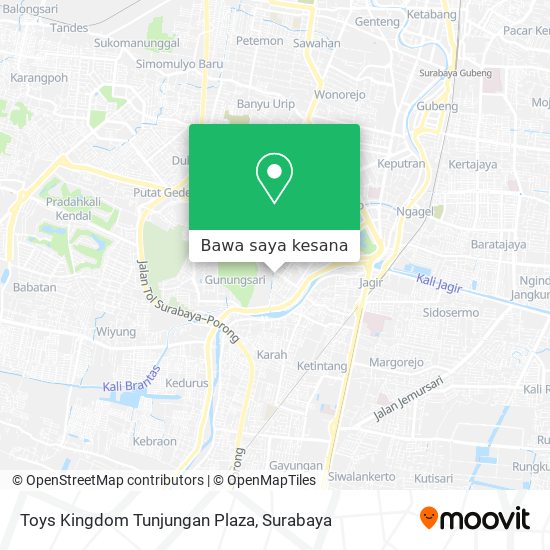 Peta Toys Kingdom Tunjungan Plaza