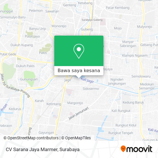 Peta CV Sarana Jaya Marmer