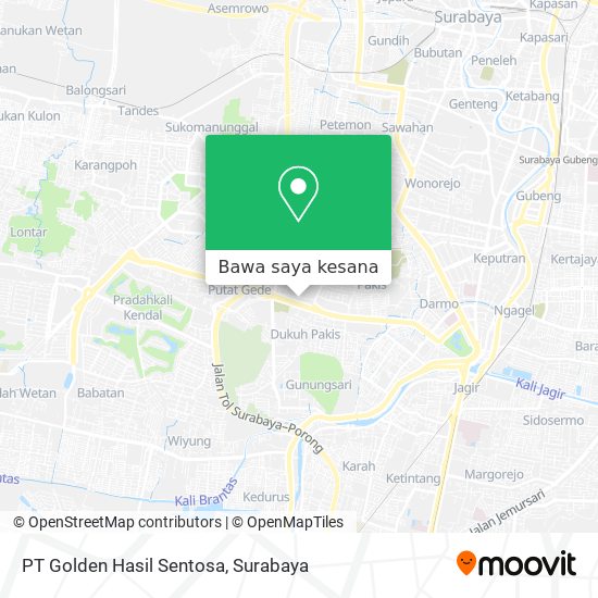 Peta PT Golden Hasil Sentosa