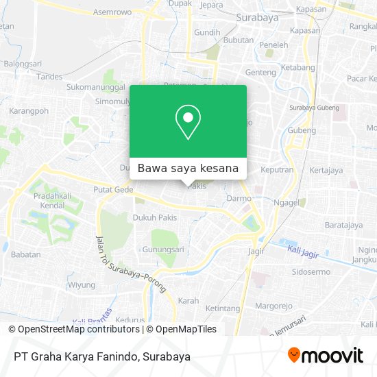 Peta PT Graha Karya Fanindo