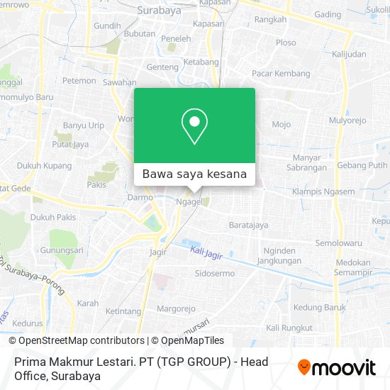 Peta Prima Makmur Lestari. PT (TGP GROUP) - Head Office